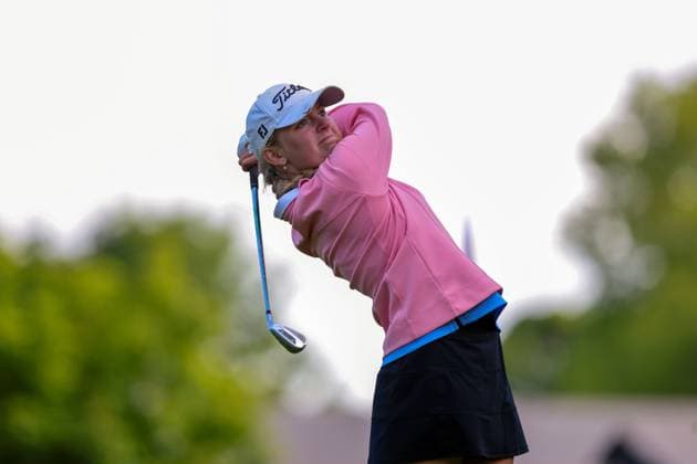 REPRO FREE *PRESS RELEASE NO REPRODUCTION FEE* EDITORIAL USE ONLY Flogas Irish Girl s Amateur Open Championship, Corrstown Golf Club, Dublin 16 5 2025 Gemma McMeekin Gemma McMeekin 16 5 2025  Copyright: x INPHO RyanxByrnex RB1_6049