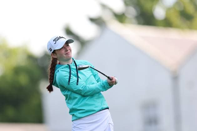 REPRO FREE *PRESS RELEASE NO REPRODUCTION FEE* EDITORIAL USE ONLY Flogas Irish Girl s Amateur Open Championship, Corrstown Golf Club, Dublin 16 5 2025 Kayleigh Mulholland Kayleigh Mulholland 16 5 2025  Copyright: x INPHO RyanxByrnex RB1_6141