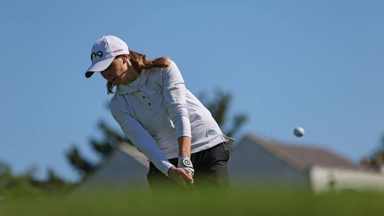 REPRO FREE *PRESS RELEASE NO REPRODUCTION FEE* EDITORIAL USE ONLY Flogas Irish Girl s Amateur Open Championship, Corrstown Golf Club, Dublin 16 5 2025 Carina Stauffer Carina Stauffer 16 5 2025  Copyright: x INPHO RyanxByrnex RB1_7759