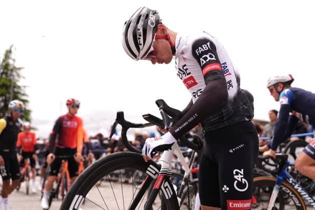 Ayuso Pesquera Juan of Uae Team Emirates Xrg during the stage 7 of the Giro d™Italia from Castel di Sangro to Tagliacozzo, Italy - Friday, May 16, 2025. - cycling.  Copyright: xMassimoxPaolone LaPressex