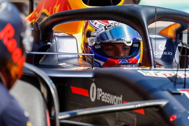 F1 - EMILIA ROMAGNA GRAND PRIX 2025 VERSTAPPEN Max (ned), Red Bull Racing RB21, portrait during the Formula 1 AWS Gran Premio del Made in Italy e Dell™Emilia-Romagna 2025, Emilia Romagna Grand Prix 2025, 7th round of the 2025 FIA Formula One World Championship, WM, Weltmeisterschaft from May 16 to 18, 2025 on the Autodromo Internazionale Enzo e Dino Ferrari, in Imola, Italy - ImolaItaly  Copyright: xJavierxJimenezx