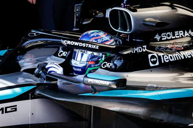 F1 - EMILIA ROMAGNA GRAND PRIX 2025 KIMI ANTONELLI Andrea (ita), Mercedes AMG F1 Team W16, portrait during the Formula 1 AWS Gran Premio del Made in Italy e Dell™Emilia-Romagna 2025, Emilia Romagna Grand Prix 2025, 7th round of the 2025 FIA Formula One World Championship, WM, Weltmeisterschaft from May 16 to 18, 2025 on the Autodromo Internazionale Enzo e Dino Ferrari, in Imola, Italy - ImolaItaly  Copyright: xJavierxJimenezx