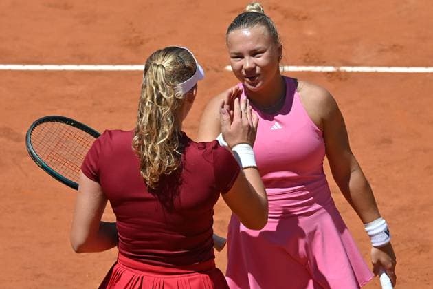 Internazionali BNL d Italia Mirra Andreeva,Diana Shnaider during the Internazionali BNL d Italia 2025 at Foro Italico, Italy, May 16th, 2025 Imago-Images Emmefoto Copyright: xImago-Images Emmefotox