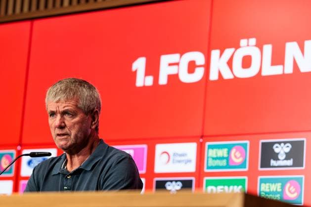 2. Fussball Bundesliga: 1. FC Köln Pressekonferenz; 16.05.2025 Friedhelm Funkel (Trainer 1. FC Köln) 2. Fussball Bundesliga: Pressekonferenz 1. FC Köln; Köln, RheinEnergiestadion, 16.05.2025