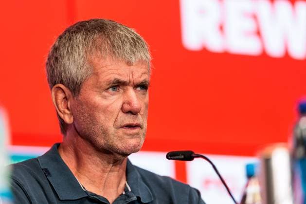 2. Fussball Bundesliga: 1. FC Köln Pressekonferenz; 16.05.2025 Friedhelm Funkel (Trainer 1. FC Köln) 2. Fussball Bundesliga: Pressekonferenz 1. FC Köln; Köln, RheinEnergiestadion, 16.05.2025