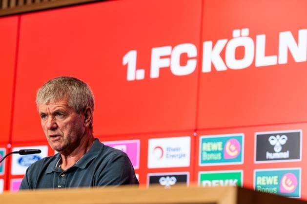 2. Fussball Bundesliga: 1. FC Köln Pressekonferenz; 16.05.2025 Friedhelm Funkel (Trainer 1. FC Köln) 2. Fussball Bundesliga: Pressekonferenz 1. FC Köln; Köln, RheinEnergiestadion, 16.05.2025