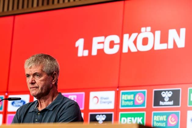 2. Fussball Bundesliga: 1. FC Köln Pressekonferenz; 16.05.2025 Friedhelm Funkel (Trainer 1. FC Köln) 2. Fussball Bundesliga: Pressekonferenz 1. FC Köln; Köln, RheinEnergiestadion, 16.05.2025