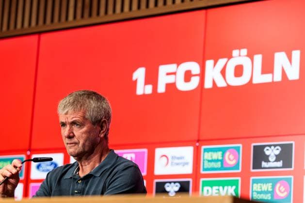Sport Bilder des Tages 2. Fussball Bundesliga: 1. FC Köln Pressekonferenz; 16.05.2025 Friedhelm Funkel (Trainer 1. FC Köln) 2. Fussball Bundesliga: Pressekonferenz 1. FC Köln; Köln, RheinEnergiestadion, 16.05.2025