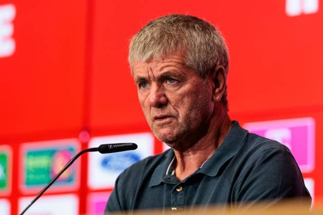 2. Fussball Bundesliga: 1. FC Köln Pressekonferenz; 16.05.2025 Friedhelm Funkel (Trainer 1. FC Köln) 2. Fussball Bundesliga: Pressekonferenz 1. FC Köln; Köln, RheinEnergiestadion, 16.05.2025