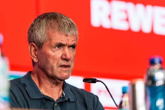 2. Fussball Bundesliga: 1. FC Köln Pressekonferenz; 16.05.2025 Friedhelm Funkel (Trainer 1. FC Köln) 2. Fussball Bundesliga: Pressekonferenz 1. FC Köln; Köln, RheinEnergiestadion, 16.05.2025