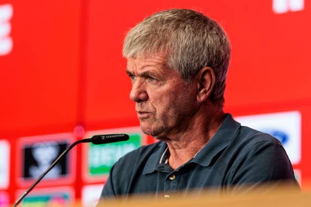 2. Fussball Bundesliga: 1. FC Köln Pressekonferenz; 16.05.2025 Friedhelm Funkel (Trainer 1. FC Köln) 2. Fussball Bundesliga: Pressekonferenz 1. FC Köln; Köln, RheinEnergiestadion, 16.05.2025
