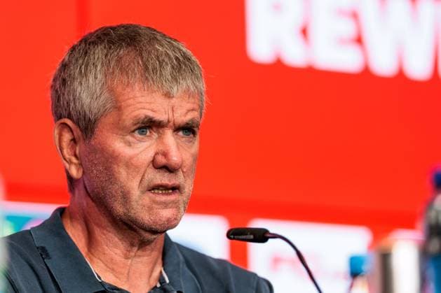 2. Fussball Bundesliga: 1. FC Köln Pressekonferenz; 16.05.2025 Friedhelm Funkel (Trainer 1. FC Köln) 2. Fussball Bundesliga: Pressekonferenz 1. FC Köln; Köln, RheinEnergiestadion, 16.05.2025