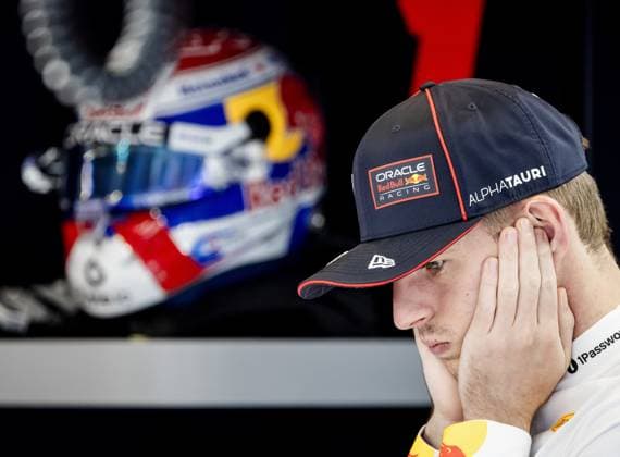 IMOLA - Max Verstappen (Red Bull Racing) prior to the first free practice session at the Autodromo Internazionale Enzo e Dino Ferrari ahead of the Emilia-Romagna Grand Prix. ANP SEM VAN DER WAL xVIxANPxSportx xxANPxIVx 527650157 originalFilename: 527650157.jpg