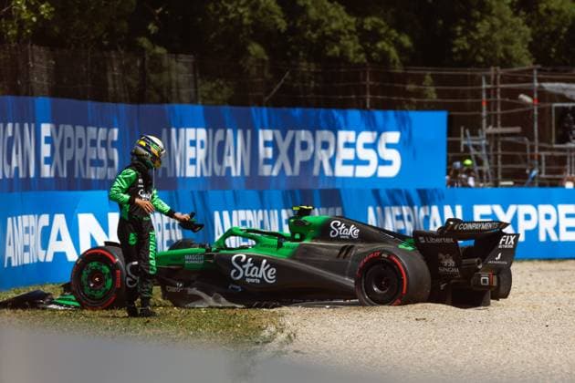Sport Bilder des Tages 5 Gabriel Bortoleto (BRA, Stake F1 Team Kick Sauber), F1 Grand Prix of Emilia-Romagna at Autodromo Internazionale Enzo e Dino Ferrari on May 16, 2025 in Imola, Italy. (Photo by HOCH ZWEI) Imola Italy