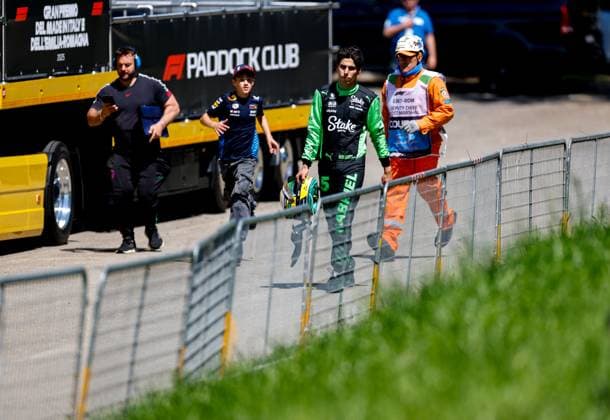 5 Gabriel Bortoleto (BRA, Stake F1 Team Kick Sauber), F1 Grand Prix of Emilia-Romagna at Autodromo Internazionale Enzo e Dino Ferrari on May 16, 2025 in Imola, Italy. (Photo by HOCH ZWEI) Imola Italy