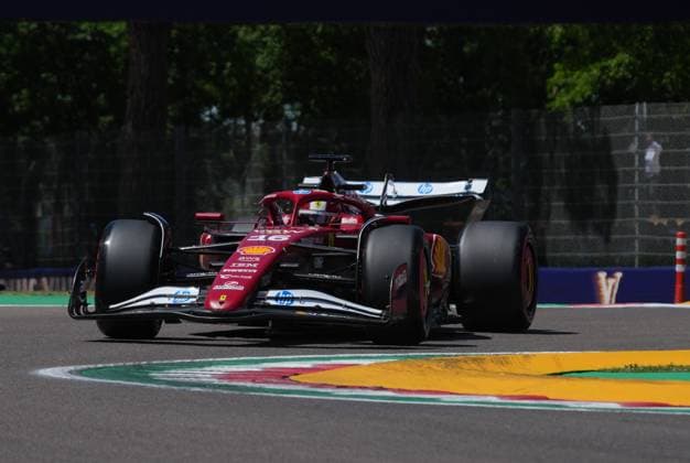 16.05.2025, Autodromo Enzo e Dino Ferrari, Imola, Formel 1 Grand Prix Emilia Romagna 2025 ,im Bild Charles Leclerc (MCO), Scuderia Ferrari HP (Photo by Hasan Bratic DeFodi Images)