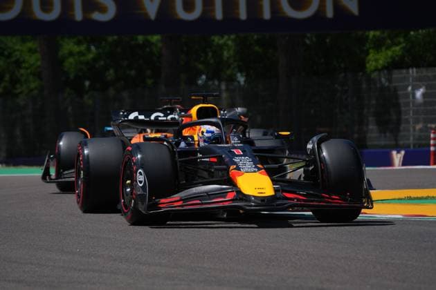 16.05.2025, Autodromo Enzo e Dino Ferrari, Imola, Formel 1 Grand Prix Emilia Romagna 2025 ,im Bild Max Verstappen (NLD), Oracle Red Bull Racing (Photo by Hasan Bratic DeFodi Images)