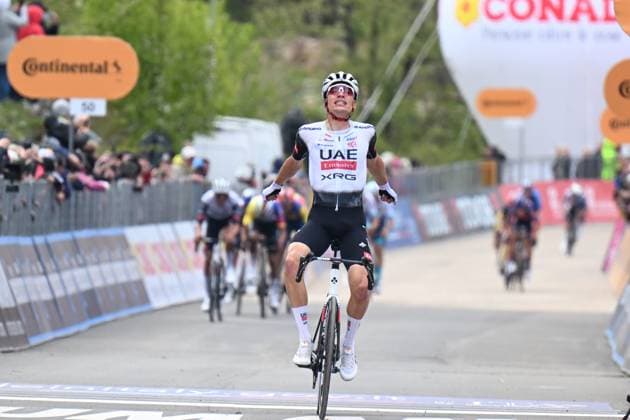 16-05-2025 Giro D italia; Tappa 07 Castel Di Sangro - Tagliacozzo; 2025, Uae Team Emirates - Xrg; Ayuso Pesquera, Juan; Tagliacozzo; 