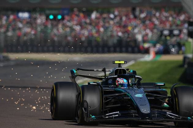 Formel 1 Grand Prix Emilia Romagna 2025 16.05.2025, Autodromo Enzo e Dino Ferrari, Imola, Formel 1 Grand Prix Emilia Romagna 2025 ,im Bild Andrea Kimi Antonelli (ITA), Mercedes-AMG Petronas Formula One Team