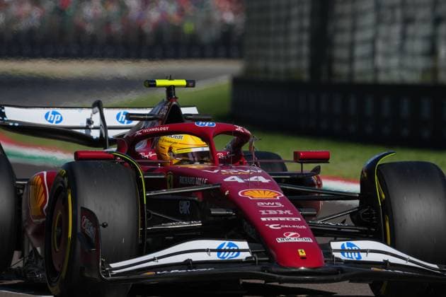 Formel 1 Grand Prix Emilia Romagna 2025 16.05.2025, Autodromo Enzo e Dino Ferrari, Imola, Formel 1 Grand Prix Emilia Romagna 2025 ,im Bild Lewis Hamilton (GBR), Scuderia Ferrari HP