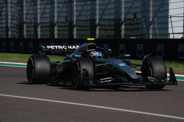 Formel 1 Grand Prix Emilia Romagna 2025 16.05.2025, Autodromo Enzo e Dino Ferrari, Imola, Formel 1 Grand Prix Emilia Romagna 2025 ,im Bild Andrea Kimi Antonelli (ITA), Mercedes-AMG Petronas Formula One Team