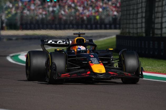 Formel 1 Grand Prix Emilia Romagna 2025 16.05.2025, Autodromo Enzo e Dino Ferrari, Imola, Formel 1 Grand Prix Emilia Romagna 2025 ,im Bild Max Verstappen (NLD), Oracle Red Bull Racing