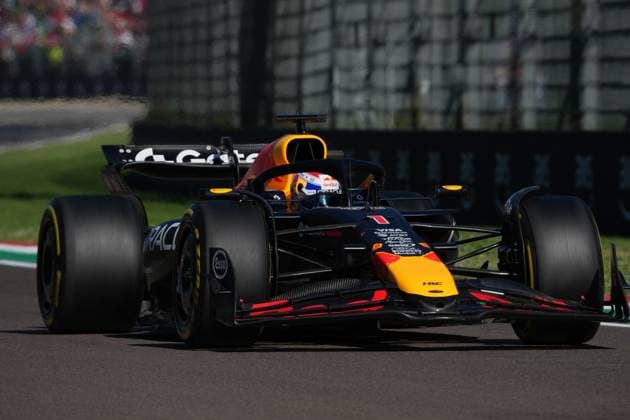 Formel 1 Grand Prix Emilia Romagna 2025 16.05.2025, Autodromo Enzo e Dino Ferrari, Imola, Formel 1 Grand Prix Emilia Romagna 2025 ,im Bild Max Verstappen (NLD), Oracle Red Bull Racing