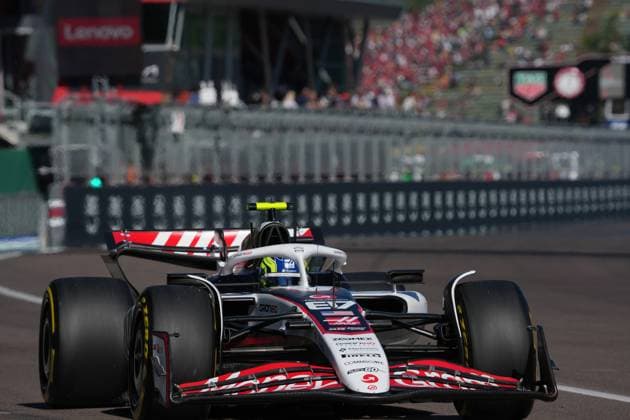 Formel 1 Grand Prix Emilia Romagna 2025 16.05.2025, Autodromo Enzo e Dino Ferrari, Imola, Formel 1 Grand Prix Emilia Romagna 2025 ,im Bild Oliver Bearman (GBR), MoneyGram Haas F1 Team