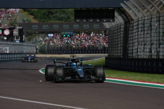 Formel 1 Grand Prix Emilia Romagna 2025 16.05.2025, Autodromo Enzo e Dino Ferrari, Imola, Formel 1 Grand Prix Emilia Romagna 2025 ,im Bild George Russell (GBR), Mercedes-AMG Petronas Formula One Team