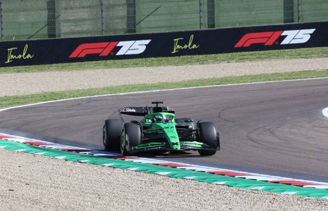 16.05.2025, Autodromo Enzo e Dino Ferrari, Imola, Formel 1 Grand Prix Emilia Romagna 2025 ,im Bild Nico Hülkenberg (DEU), Stake F1 Team Kick Sauber (Photo by Alessandro Martelotta Hasan Bratic DeFodi Images)