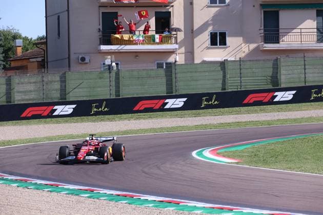 16.05.2025, Autodromo Enzo e Dino Ferrari, Imola, Formel 1 Grand Prix Emilia Romagna 2025 ,im Bild Charles Leclerc (MCO), Scuderia Ferrari HP (Photo by Alessandro Martelotta Hasan Bratic DeFodi Images)