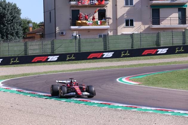16.05.2025, Autodromo Enzo e Dino Ferrari, Imola, Formel 1 Grand Prix Emilia Romagna 2025 ,im Bild Charles Leclerc (MCO), Scuderia Ferrari HP (Photo by Alessandro Martelotta Hasan Bratic DeFodi Images)