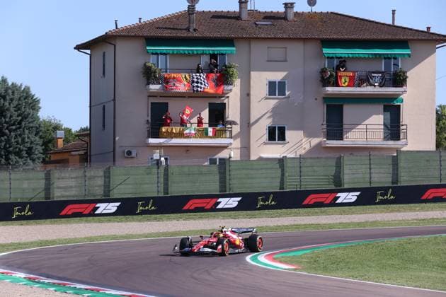 16.05.2025, Autodromo Enzo e Dino Ferrari, Imola, Formel 1 Grand Prix Emilia Romagna 2025 ,im Bild Lewis Hamilton (GBR), Scuderia Ferrari HP (Photo by Alessandro Martelotta Hasan Bratic DeFodi Images)