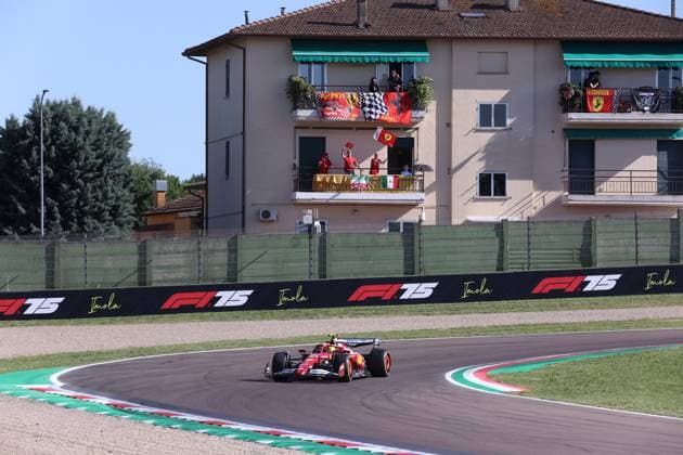 16.05.2025, Autodromo Enzo e Dino Ferrari, Imola, Formel 1 Grand Prix Emilia Romagna 2025 ,im Bild Lewis Hamilton (GBR), Scuderia Ferrari HP (Photo by Alessandro Martelotta Hasan Bratic DeFodi Images)