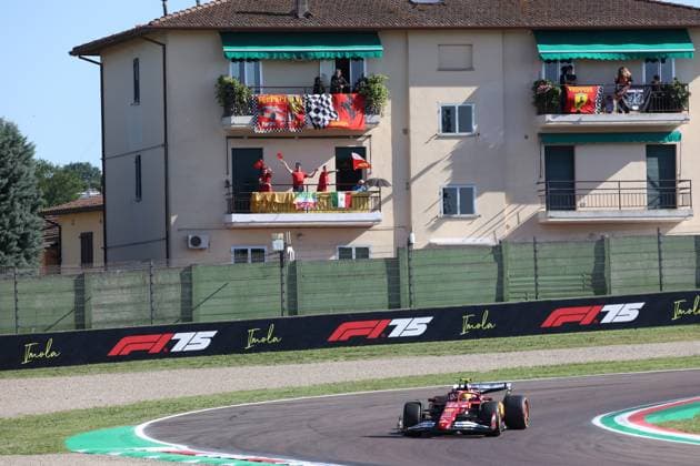 16.05.2025, Autodromo Enzo e Dino Ferrari, Imola, Formel 1 Grand Prix Emilia Romagna 2025 ,im Bild Lewis Hamilton (GBR), Scuderia Ferrari HP (Photo by Alessandro Martelotta Hasan Bratic DeFodi Images)