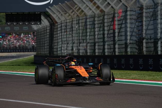 Formel 1 Grand Prix Emilia Romagna 2025 16.05.2025, Autodromo Enzo e Dino Ferrari, Imola, Formel 1 Grand Prix Emilia Romagna 2025 ,im Bild Oscar Piastri (AUS), McLaren F1 Team