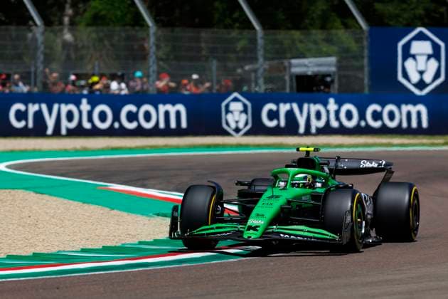 16th May 2025; Autodromo Enzo e Dino Ferrari, Imola, Italy; FIA Formula 1 Emilia Romagna Grand Prix 2025; Free Practice Day; Number 5 Kick Sauber driver Gabriel Bortoleto during practice 1 at the Emilia Romagna Formula 1  ActionPlus12788422 StephenxBlackberry