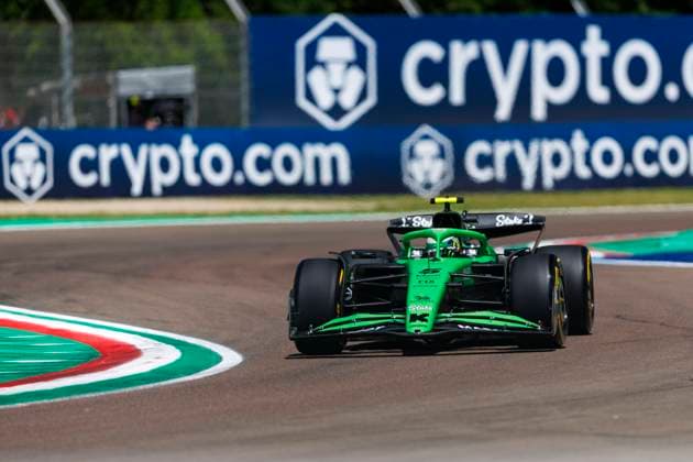 16th May 2025; Autodromo Enzo e Dino Ferrari, Imola, Italy; FIA Formula 1 Emilia Romagna Grand Prix 2025; Free Practice Day; Number 5 Kick Sauber driver Gabriel Bortoleto during practice 1 at the Emilia Romagna Formula 1  ActionPlus12788405 StephenxBlackberry
