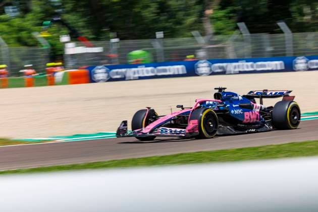 16th May 2025; Autodromo Enzo e Dino Ferrari, Imola, Italy; FIA Formula 1 Emilia Romagna Grand Prix 2025; Free Practice Day; Number 10 BWT Alpine driver Pierre Gasly during practice 1 at the Emilia Romagna Formula 1  ActionPlus12788379 StephenxBlackberry