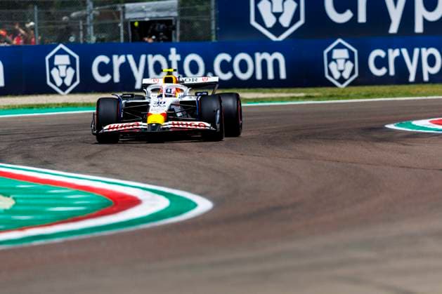 16th May 2025; Autodromo Enzo e Dino Ferrari, Imola, Italy; FIA Formula 1 Emilia Romagna Grand Prix 2025; Free Practice Day; Number 30 Visa Cash App RB driver Liam Lawson during practice 1 at the Emilia Romagna Formula 1  ActionPlus12788410 StephenxBlackberry