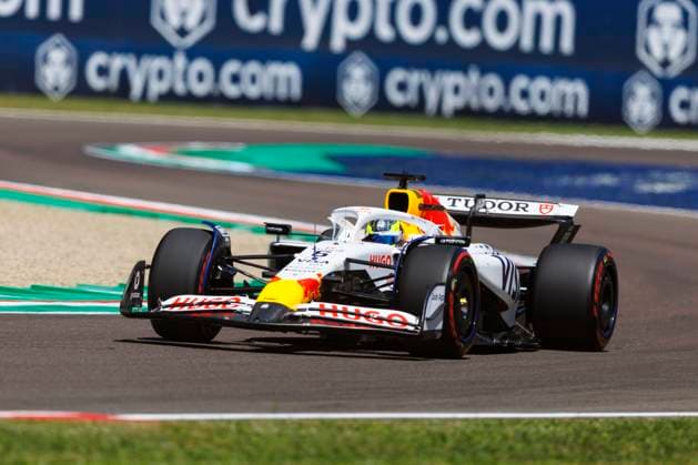 16th May 2025; Autodromo Enzo e Dino Ferrari, Imola, Italy; FIA Formula 1 Emilia Romagna Grand Prix 2025; Free Practice Day; Number 6 Visa Cash App RB driver Isack Hadjar during practice 1 at the Emilia Romagna Formula 1  ActionPlus12788438 StephenxBlackberry