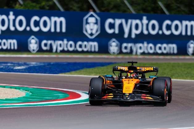 16th May 2025; Autodromo Enzo e Dino Ferrari, Imola, Italy; FIA Formula 1 Emilia Romagna Grand Prix 2025; Free Practice Day; Number 81 McLaren driver Oscar Piastri during practice 1 at the Emilia Romagna Formula 1  ActionPlus12788440 StephenxBlackberry
