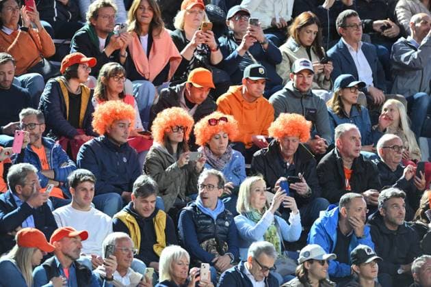 Foto IPP Roberto Ramaccia Roma 16 5 2025 Tennis Internazionali Bnl d’Italia 2025 Nella foto Tifosi sinner - carota boys Italy Photo Press - World Copyright Roma italy Italia ITALY  Copyright: xR4924_italyphotopressx