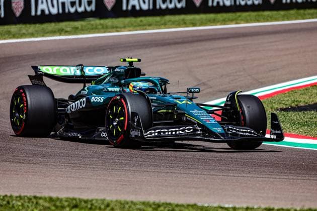 Fernando Alonso (ESP) - Aston Martin Aramco F1 Team - Aston Martin AMR25 - Mercedes during Formula 1 AWS Gran Premio del Made in Italy e dell Emilia Romagna 2025 - Autodromo Enzo e Dino Ferrari, Imola (BO) Italy from 15th to 18th May 2025, Formula 1 AWS Gran Premio del Made in Italy e dell Emilia Romagna 2025