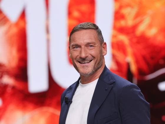 Rome, Italy: Rome, Rai auditorium of the Foro Italico, TV show Dreaming... Dancing with the Stars . In the photo: Francesco Totti Rome, Francesco Totti Guest At Dreaming... Dancing With The Stars  - ZUMAp169 0819048101st Copyright: xMarcoxProvvisionatox