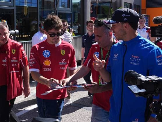 17.05.2025, Autodromo Enzo e Dino Ferrari, Imola, Formel 1 Grand Prix Emilia Romagna 2025 ,im Bild Charles Leclerc (MCO), Scuderia Ferrari HP (Photo by Hasan Bratic DeFodi Images)