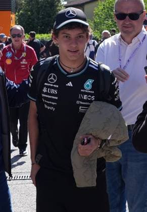 17.05.2025, Autodromo Enzo e Dino Ferrari, Imola, Formel 1 Grand Prix Emilia Romagna 2025 ,im Bild Andrea Kimi Antonelli (ITA), Mercedes-AMG Petronas Formula One Team (Photo by Hasan Bratic DeFodi Images)