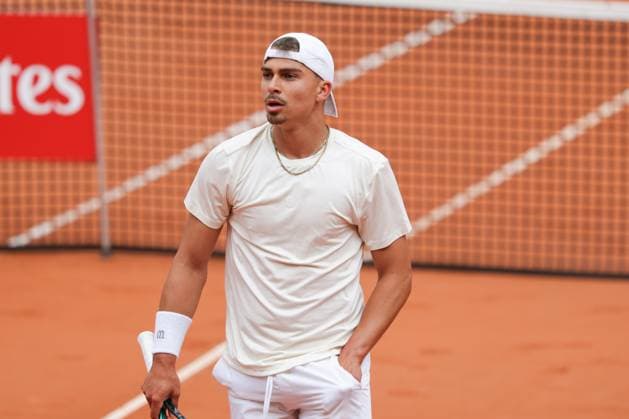 GER, Hamburg, xFSx, ATP500 Herren-Tennistunier Bitpanda Hamburg Open 2025, 17.05.2025 Marko Topo (GER) - Emilio Nava (USA) Emilio Nava (USA) Copyright: HMBxMedia FernandoxSoares