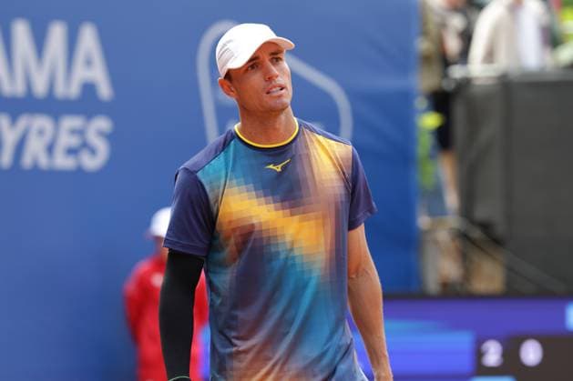 GER, Hamburg, xFSx, ATP500 Herren-Tennistunier Bitpanda Hamburg Open 2025, 17.05.2025 Christopher O CONNELL (AUS) Christopher O CONNELL (AUS) enttaeuscht, enttaeusch schauend, dissapointed, traurig, frustriert, frust, gefrustet Copyright: HMBxMedia FernandoxSoares