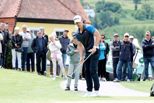GOLF - Goesser Open 2025 MARIA LANKOWITZ,AUSTRIA,17.MAY.25 - GOLF - Alps Tour, Goesser Open, GC Erzherzog Johann. Image shows Timon Baltl (AUT) .  GEPAxpictures xHansxOberlaender